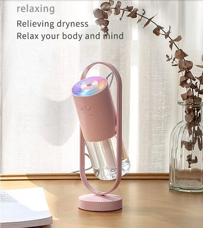 Whisper-Quiet Humidifier & Night Light – Instant Comfort for Dry Air at Home, Office & Car