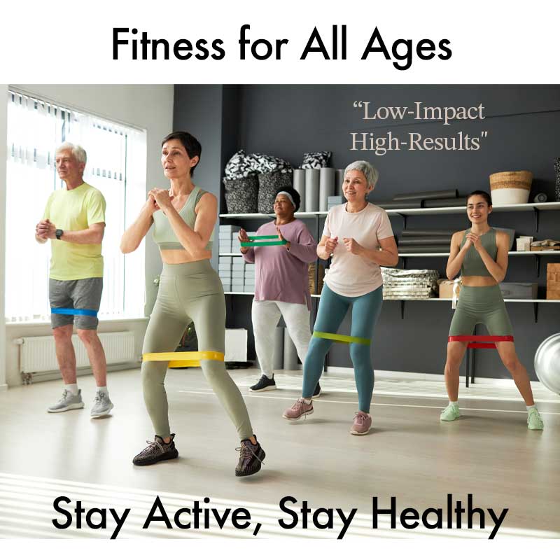 Rehabilitation Bands For Fitness, Strength, and Wellness for All Ages