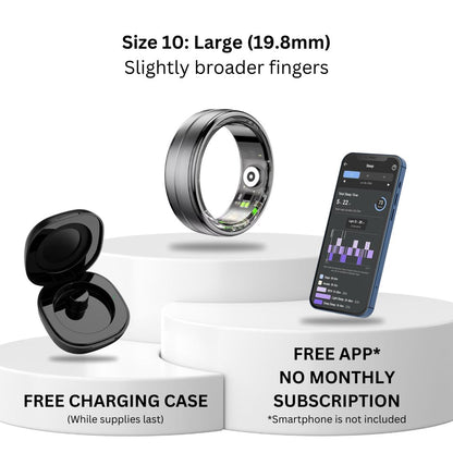 Sleep Ring – No More Daily Charge! Lasts Over 10 Days! No More Heavy Watches