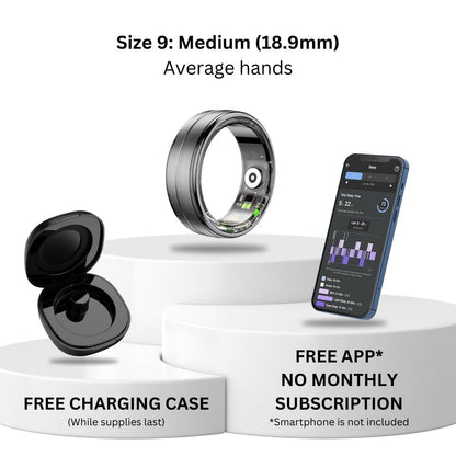 Sleep Ring – No More Daily Charge! Lasts Over 10 Days! No More Heavy Watches