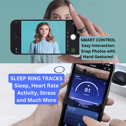 Sleep Ring – No More Daily Charge! Lasts Over 10 Days! No More Heavy Watches